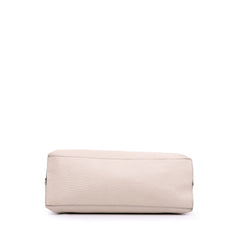 Medium Leather Bamboo Daily Satchel