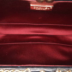 Quilted Lambskin Chain Around Clutch