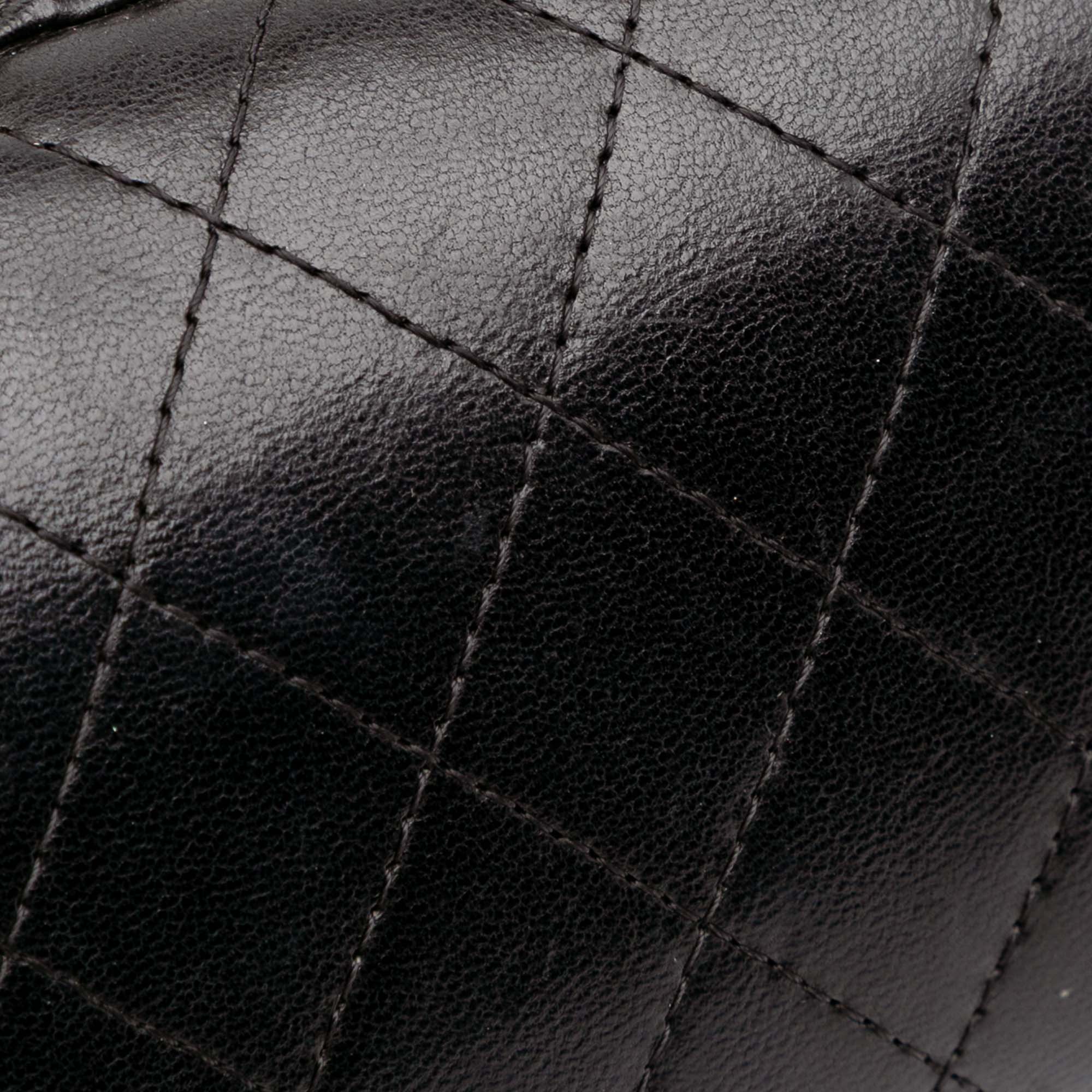 Quilted Lambskin Chain Around Clutch