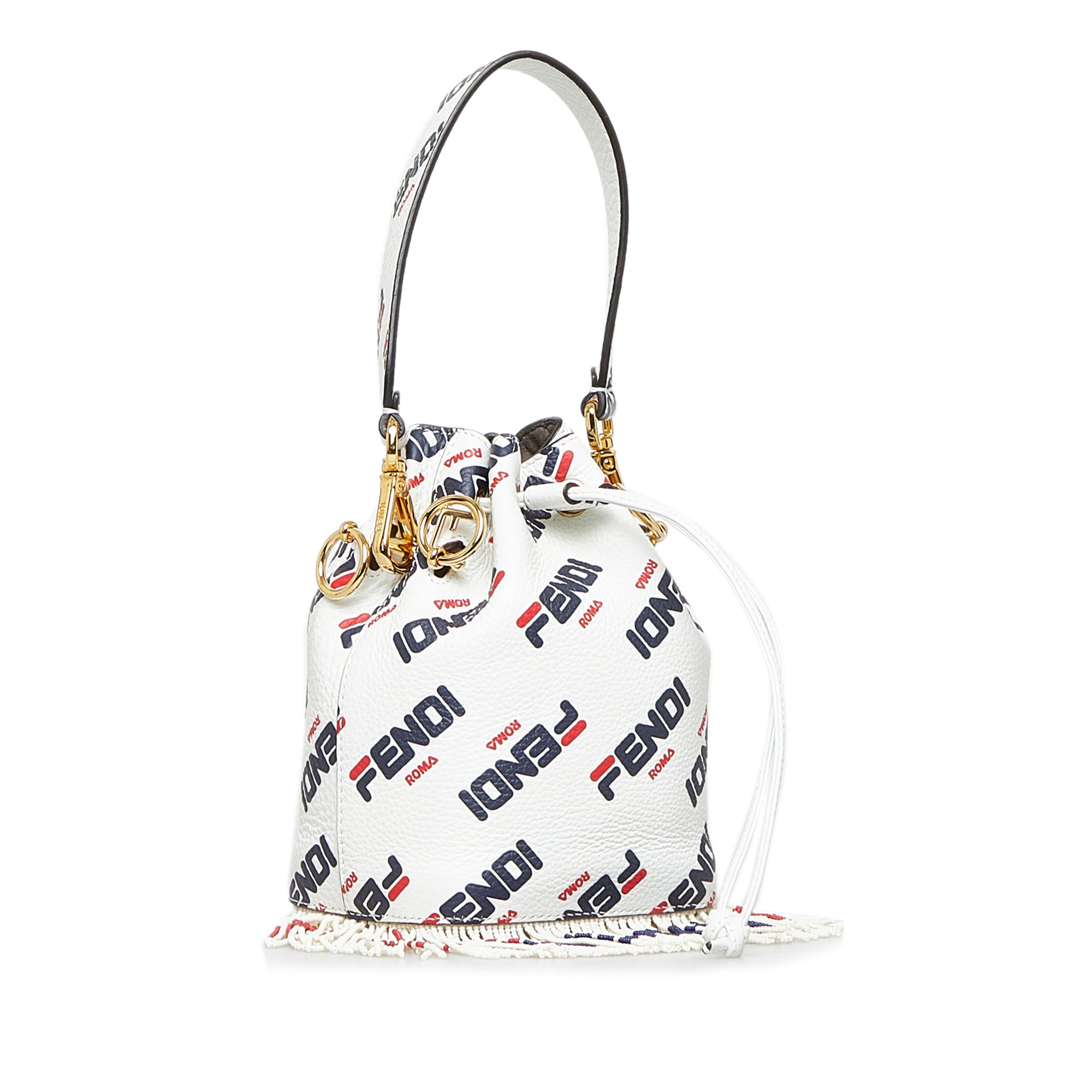 Fendi X Fila Mania Mini Mon Tresor Bucket Bag_1