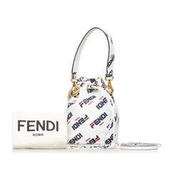 Fendi X Fila Mania Mini Mon Tresor Bucket Bag