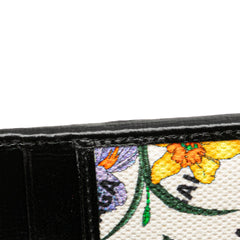 Balenciaga The Hacker Project Flora Calfskin and Canvas Neo Classic Card Case