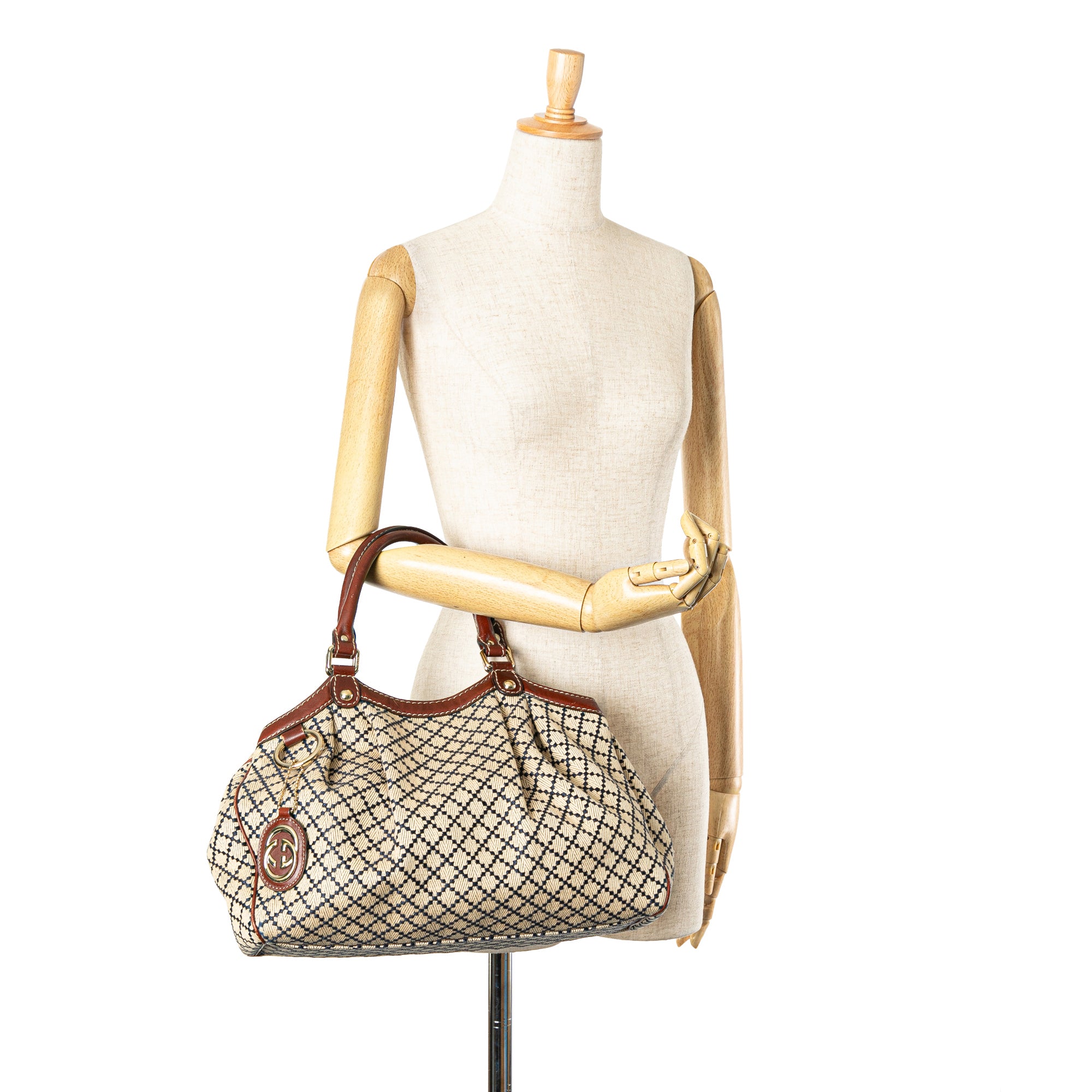 Canvas Diamante Sukey Tote