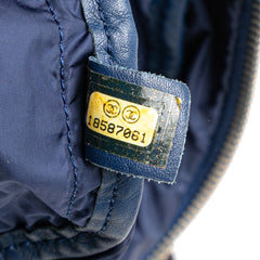 CC Nylon Tweed Print Single Flap