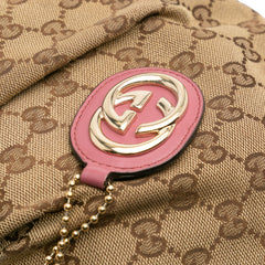 GG Canvas Sukey Satchel