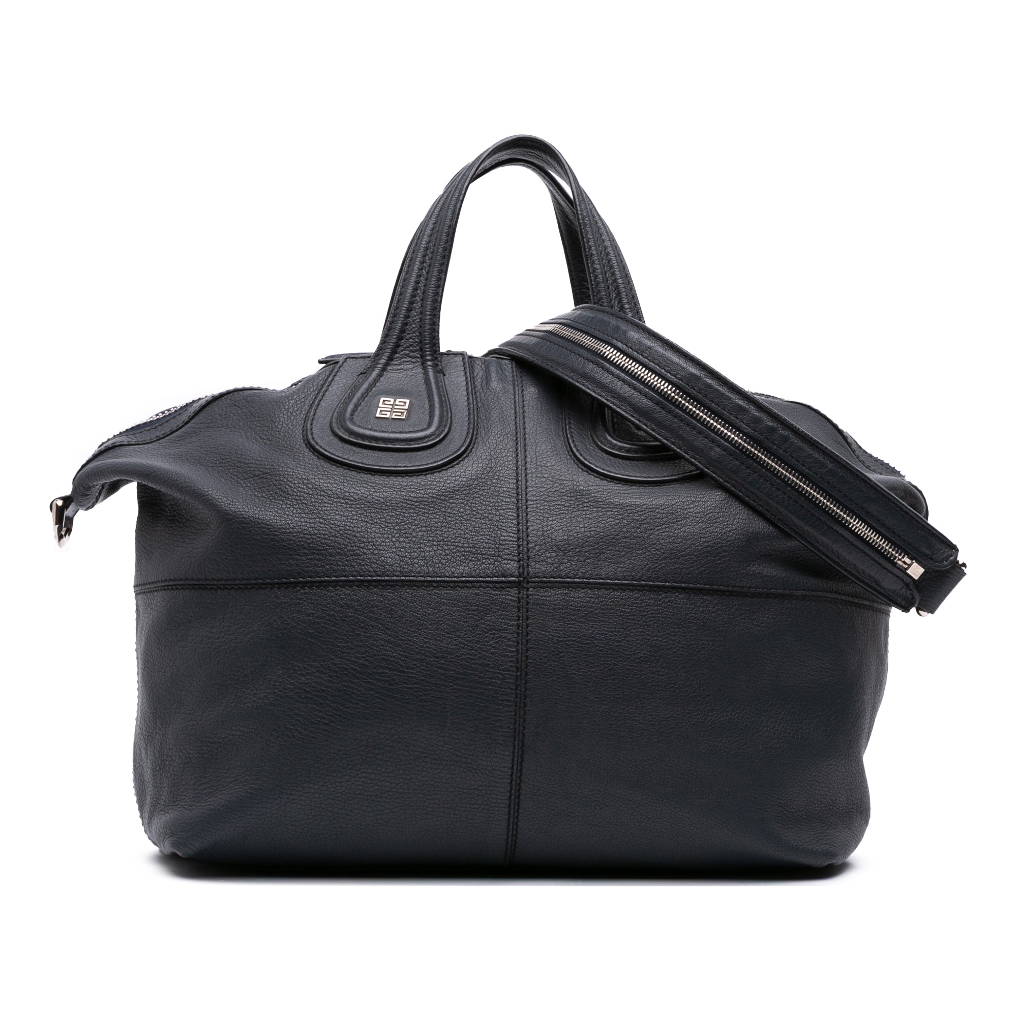 Medium Sugar Goatskin Nightingale Satchel