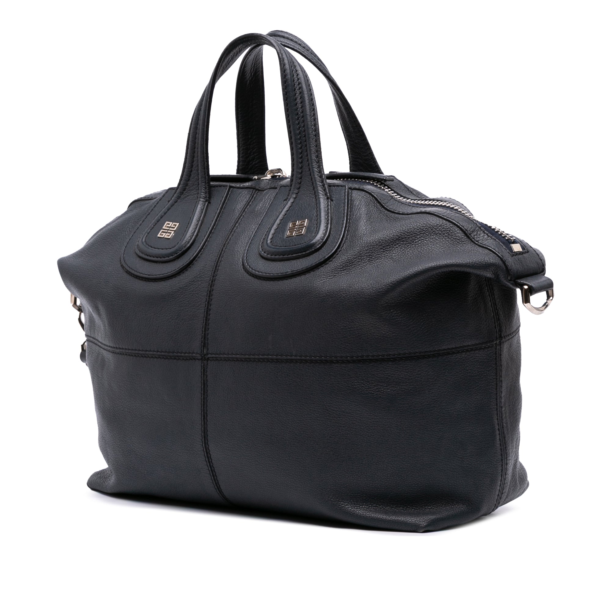 Medium Sugar Goatskin Nightingale Satchel