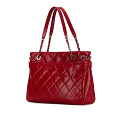 Quilted Caviar Soft Shopper Tote