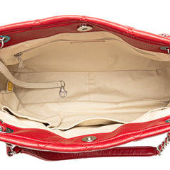 Quilted Caviar Soft Tote