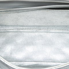 Jumbo Classic Metallic Lambskin Single Flap