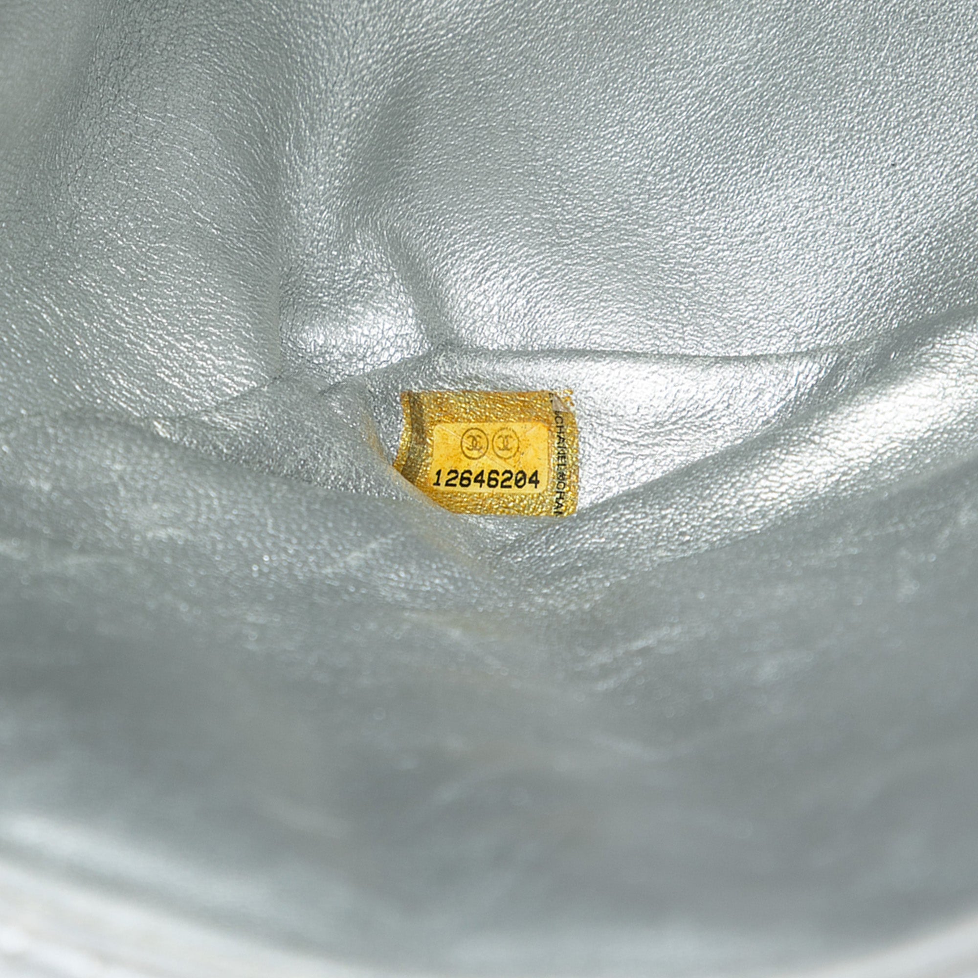 Jumbo Classic Metallic Lambskin Single Flap