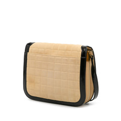 Medium Quilted Suede Monogram Solferino Crossbody