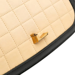 Medium Quilted Suede Monogram Solferino Crossbody