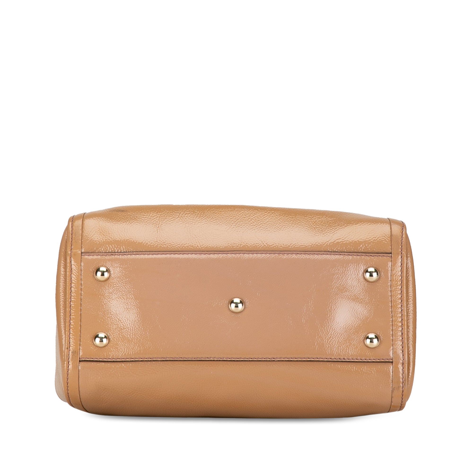 Small Patent Soho Satchel