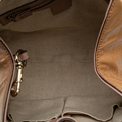 Small Patent Soho Satchel