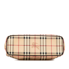 Haymarket Check Coated Canvas Tote