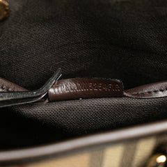 Haymarket Check Coated Canvas Tote