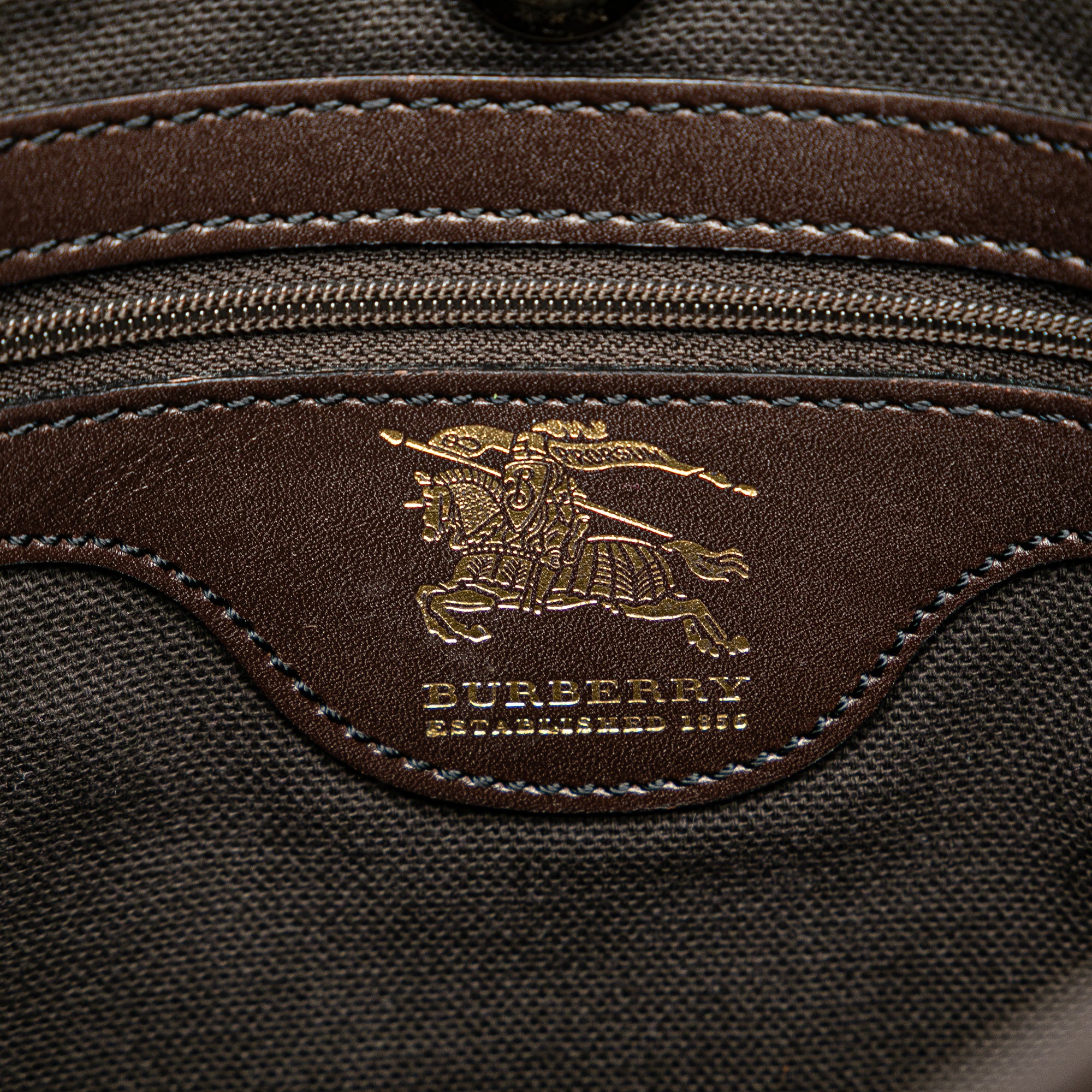 Haymarket Check Coated Canvas Tote