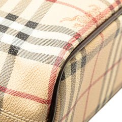 Haymarket Check Coated Canvas Tote