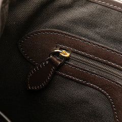 Haymarket Check Coated Canvas Tote
