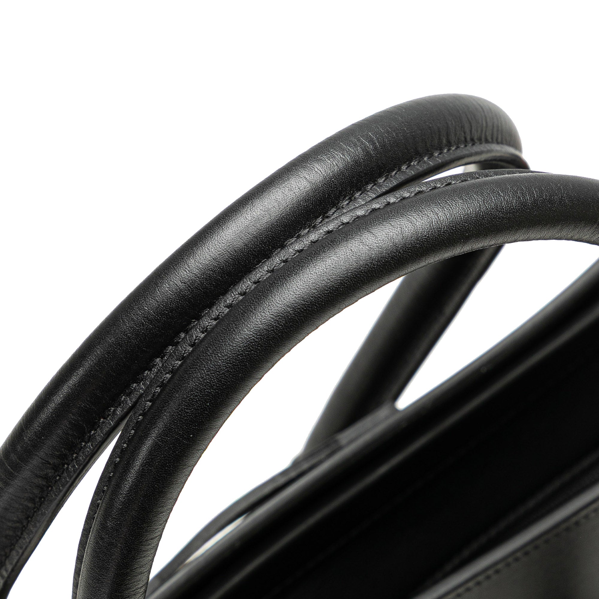 Micro Tricolor Nubuck and Calfskin Luggage Tote
