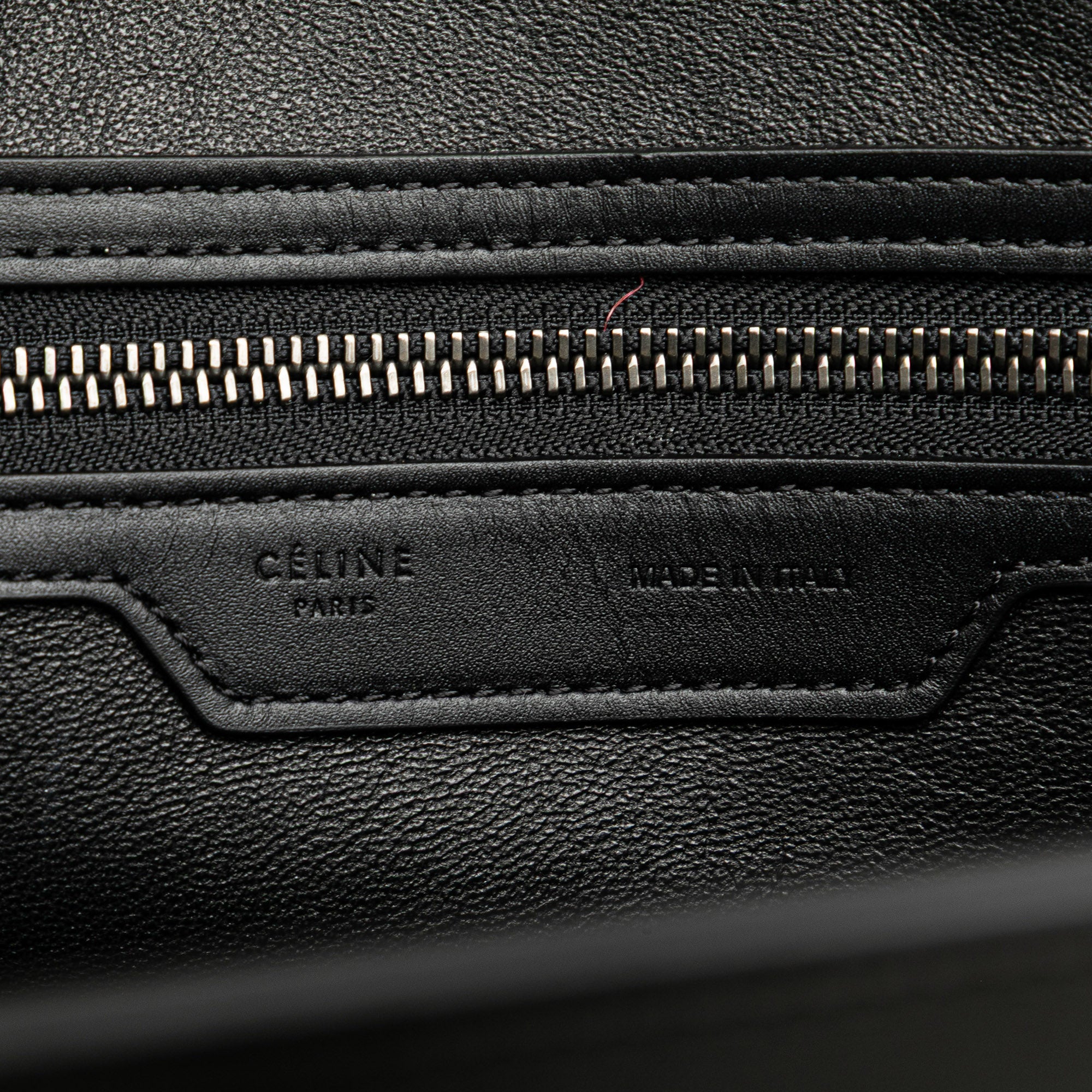 Micro Tricolor Nubuck and Calfskin Luggage Tote