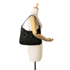 GG Canvas Horsebit Hobo Bag