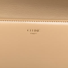Teen Shiny Calfskin Triomphe Besace Clea Chain Crossbody