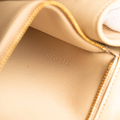 Teen Shiny Calfskin Triomphe Besace Clea Chain Crossbody