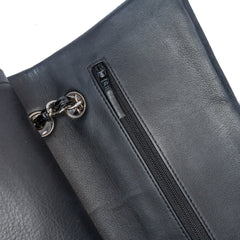 Medium Classic Patent Double Flap