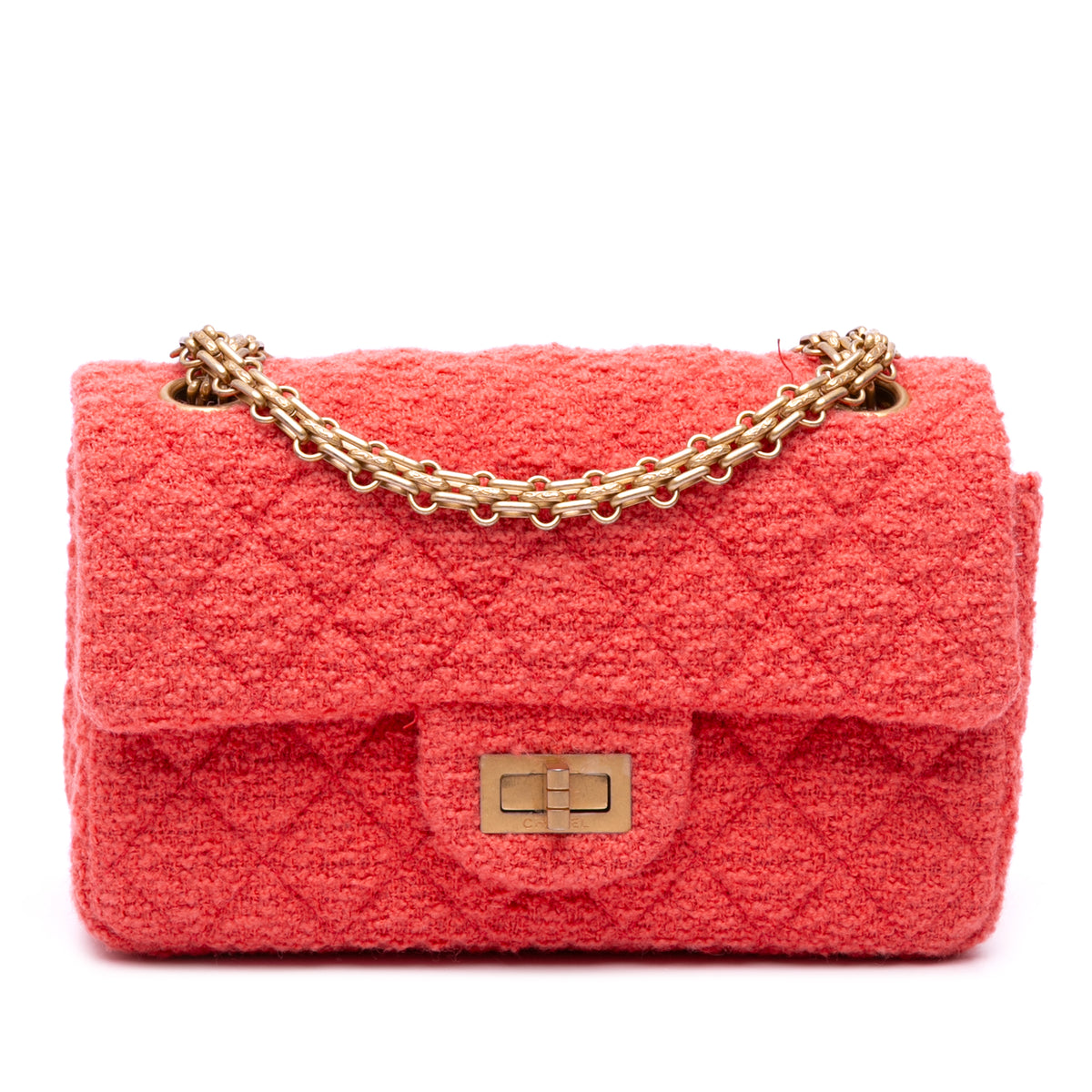 Reissue 2.55 Quilted Tweed Single Flap 224