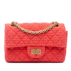 Reissue 2.55 Quilted Tweed Single Flap 224