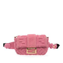 Embossed Terry Cloth FF 1974 Convertible Belt Baguette