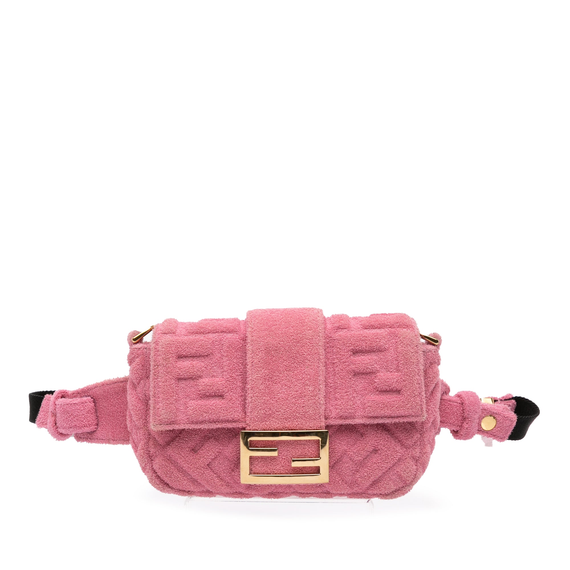 Embossed Terry Cloth FF 1974 Convertible Belt Baguette