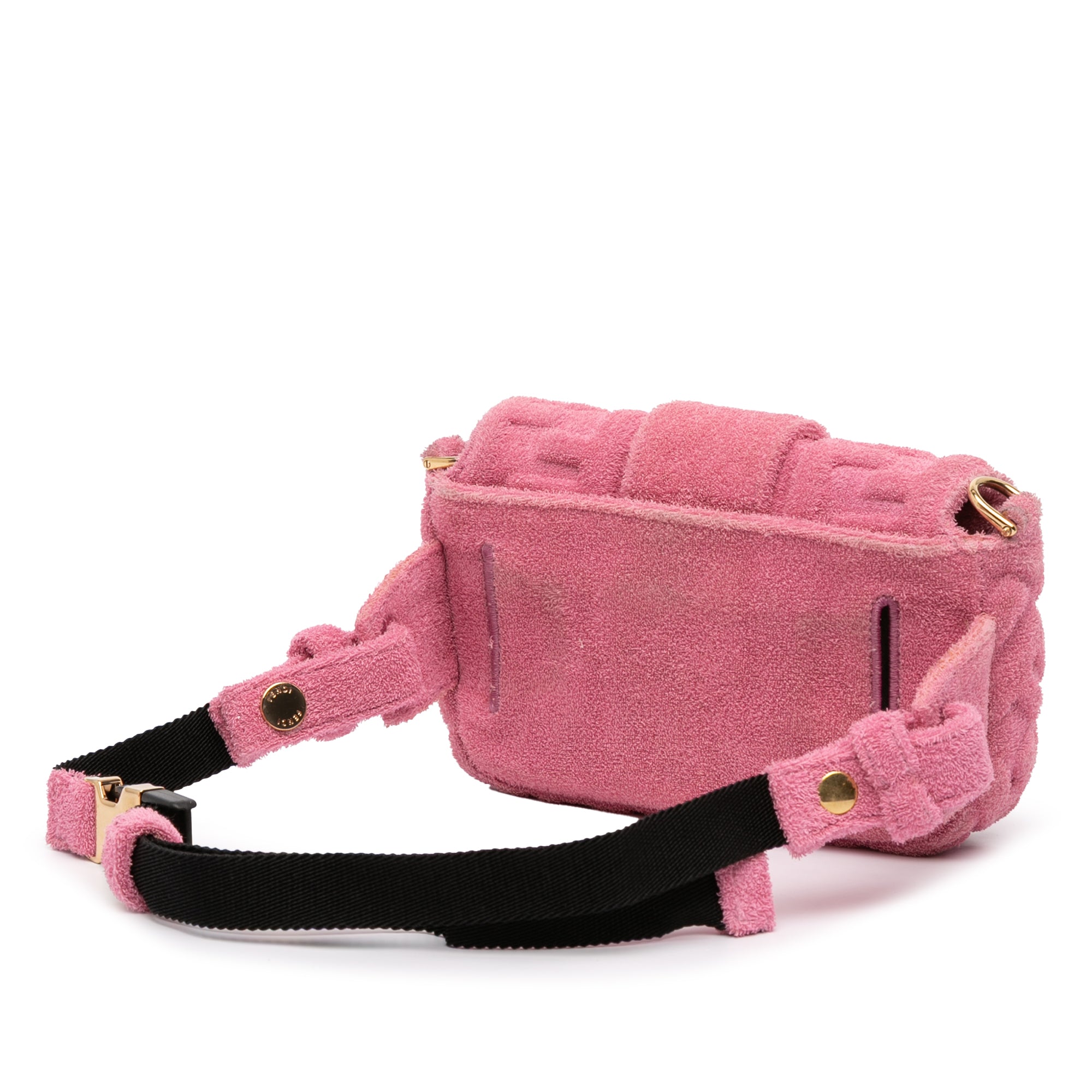 Embossed Terry Cloth FF 1974 Convertible Belt Baguette