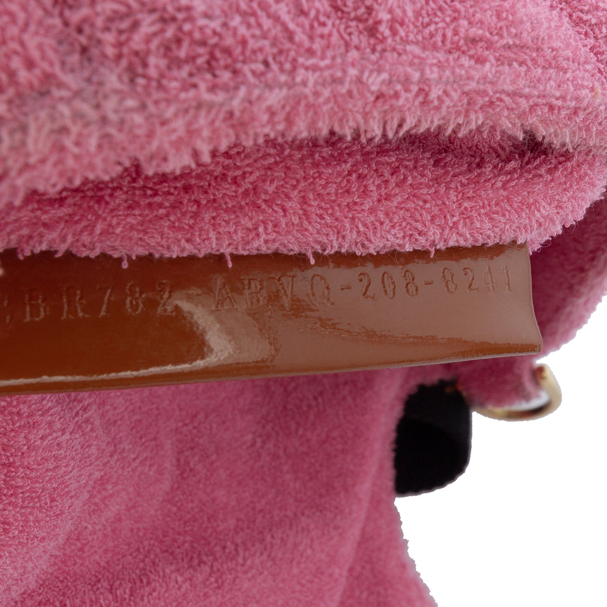 Embossed Terry Cloth FF 1974 Convertible Belt Baguette