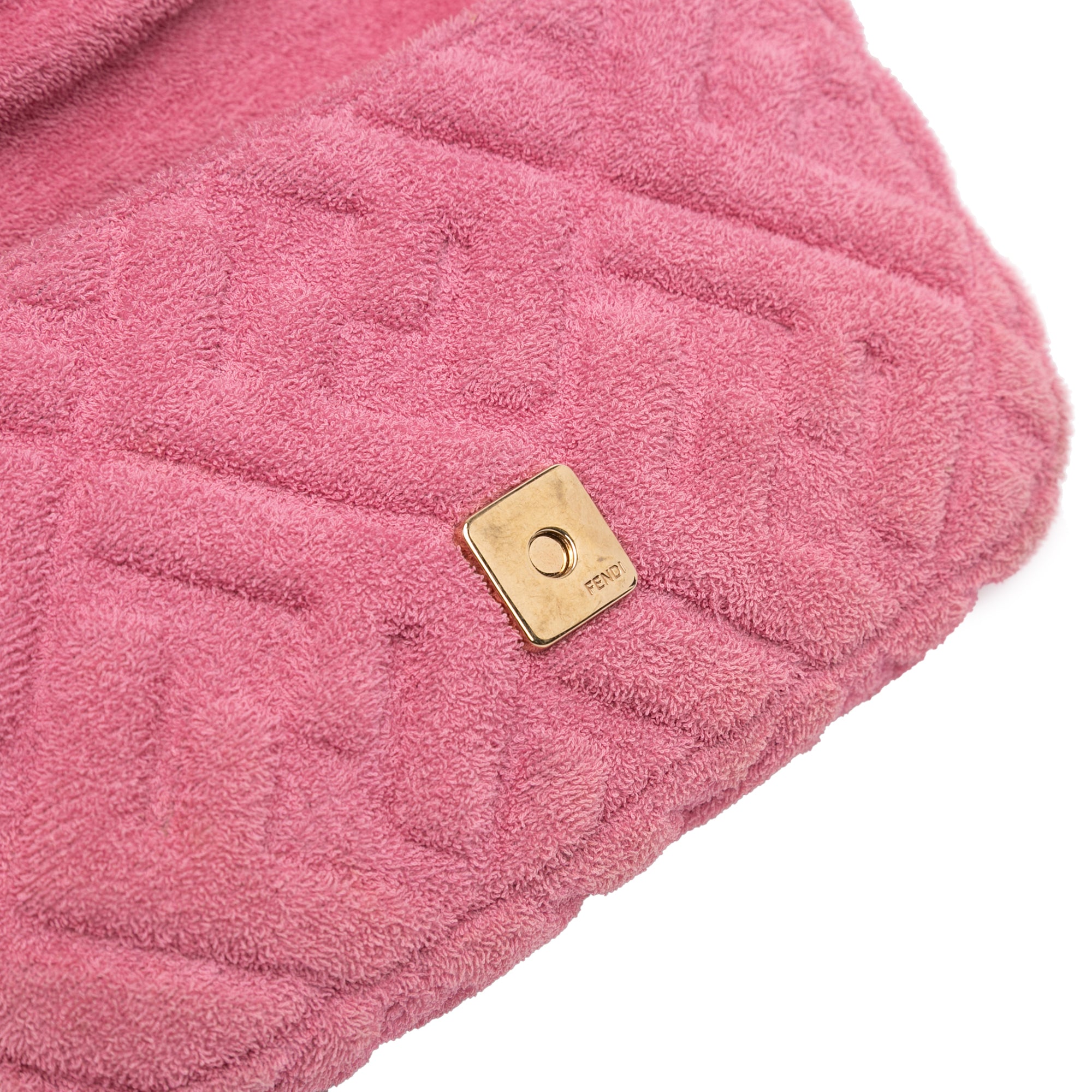 Embossed Terry Cloth FF 1974 Convertible Belt Baguette