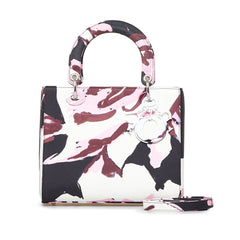 Medium Canvas Floral Graffiti Lady Dior