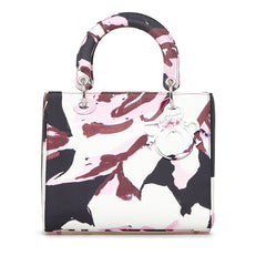 Medium Canvas Floral Graffiti Lady Dior