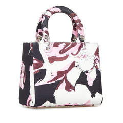 Medium Canvas Floral Graffiti Lady Dior
