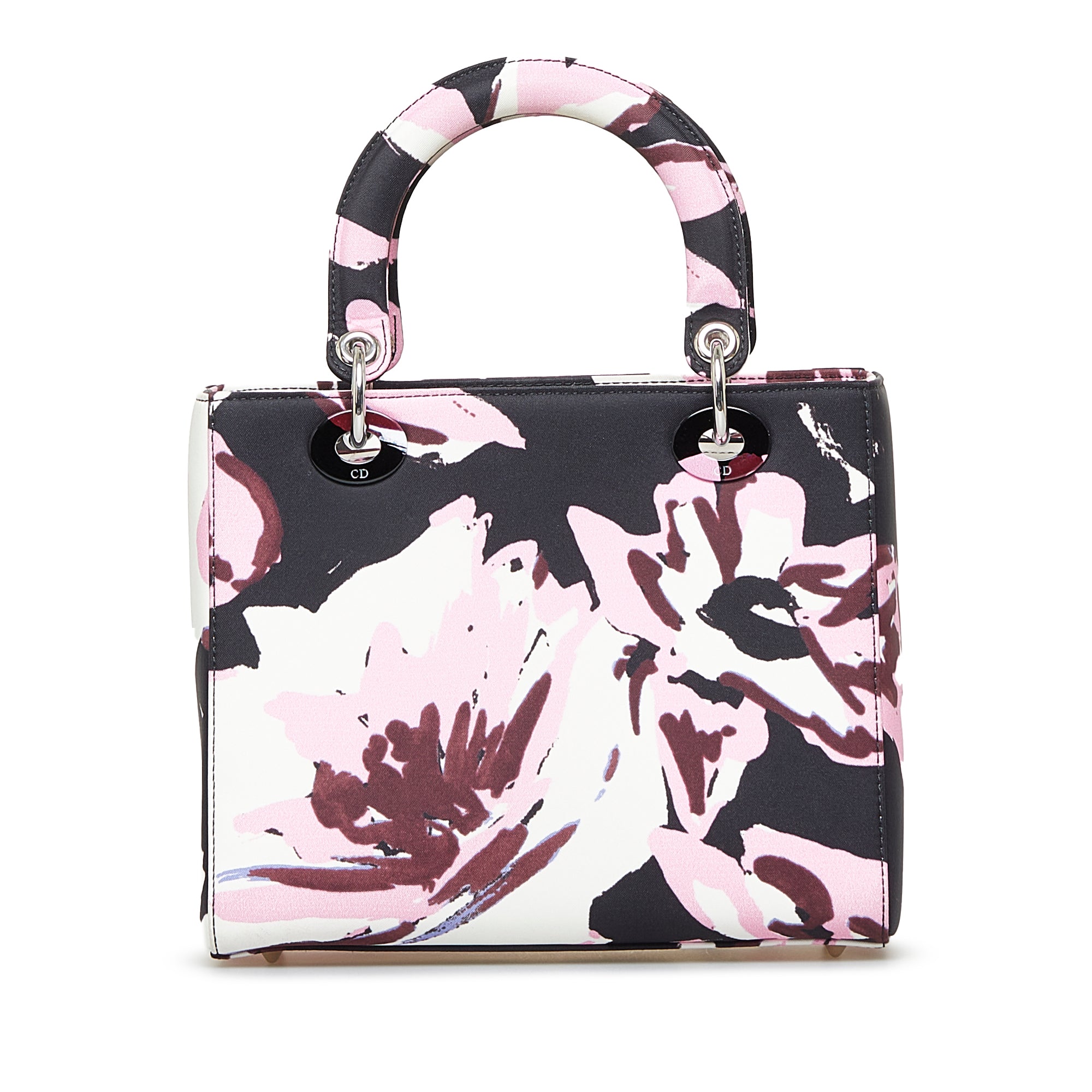 Medium Canvas Floral Graffiti Lady Dior