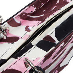 Medium Canvas Floral Graffiti Lady Dior