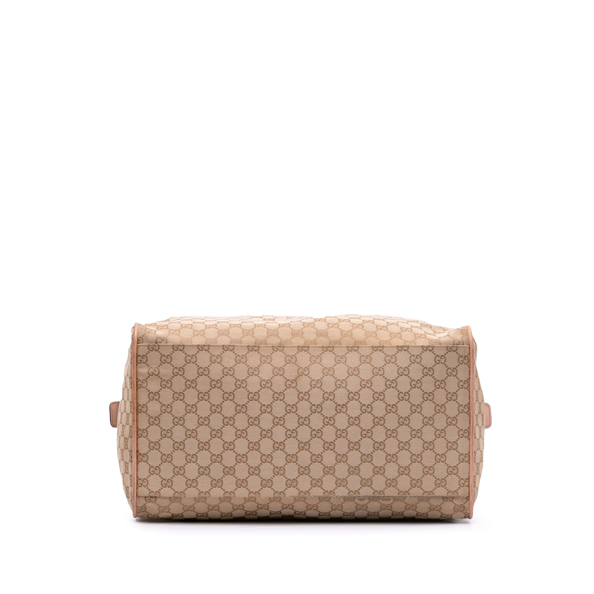 GG Canvas Web Duffle Bag