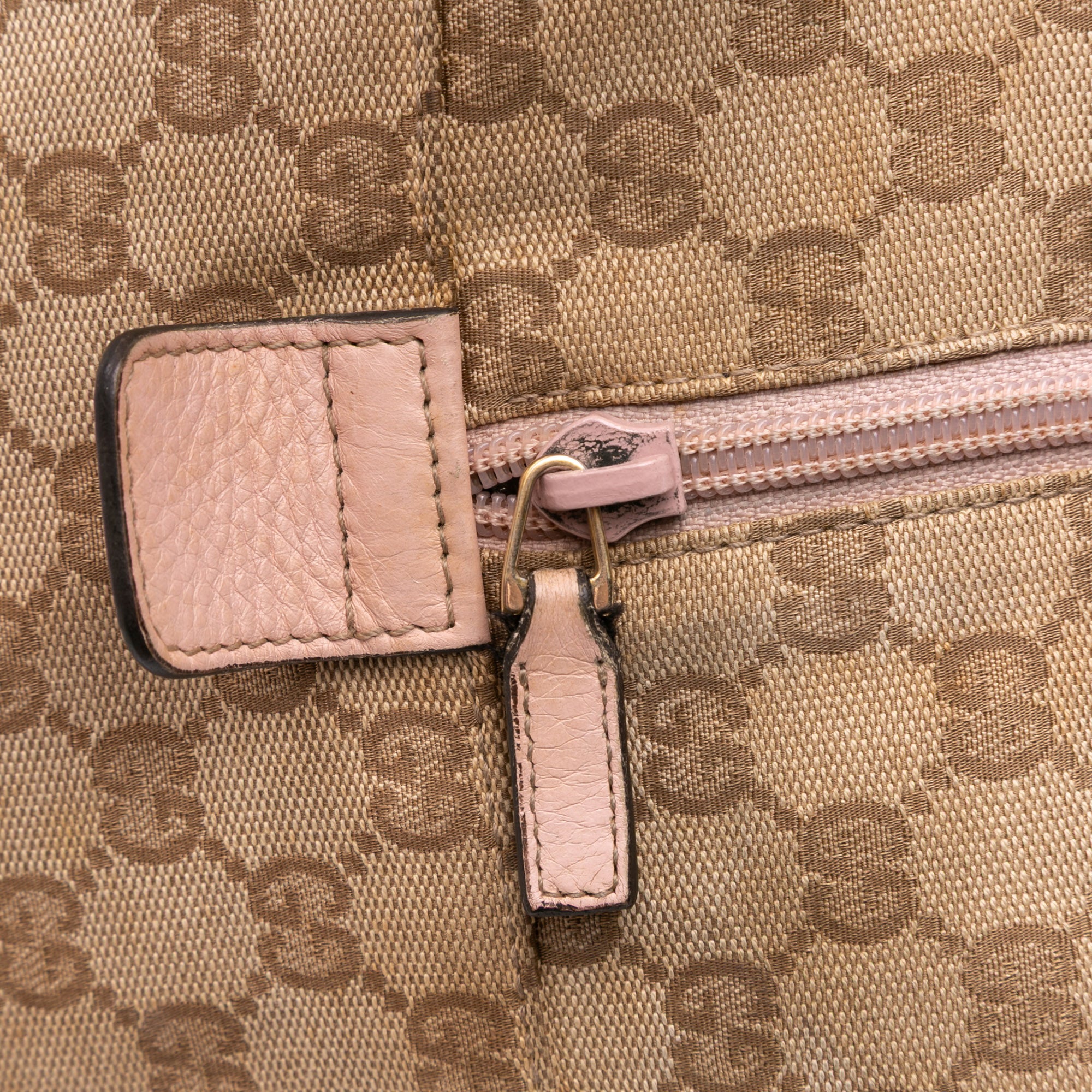 GG Canvas Web Duffle Bag