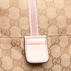 GG Canvas Web Duffle Bag