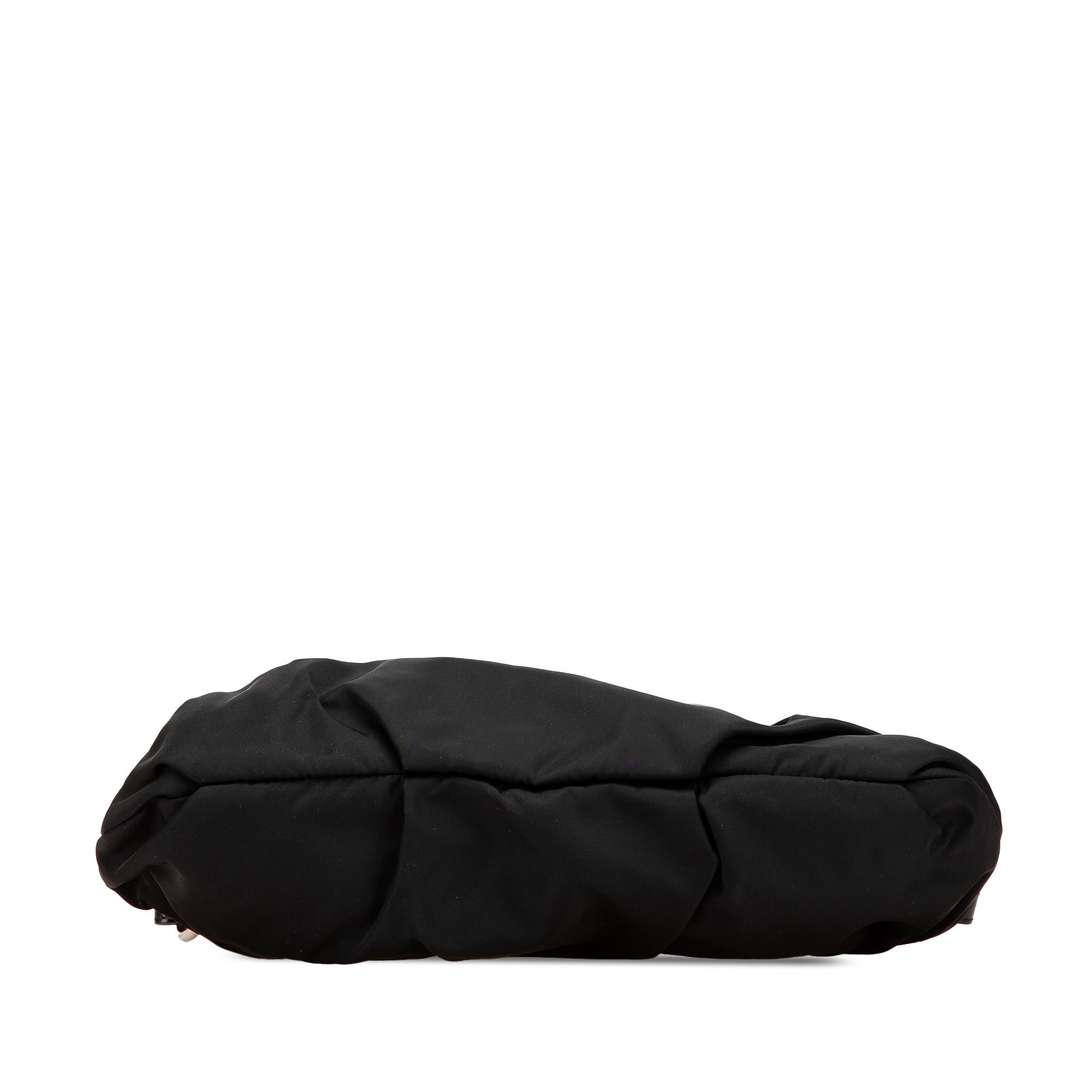 City Calf Trimmed Tessuto Sound Lock Shoulder Bag