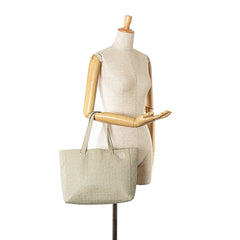 Embossed Anagram T Shopper Tote