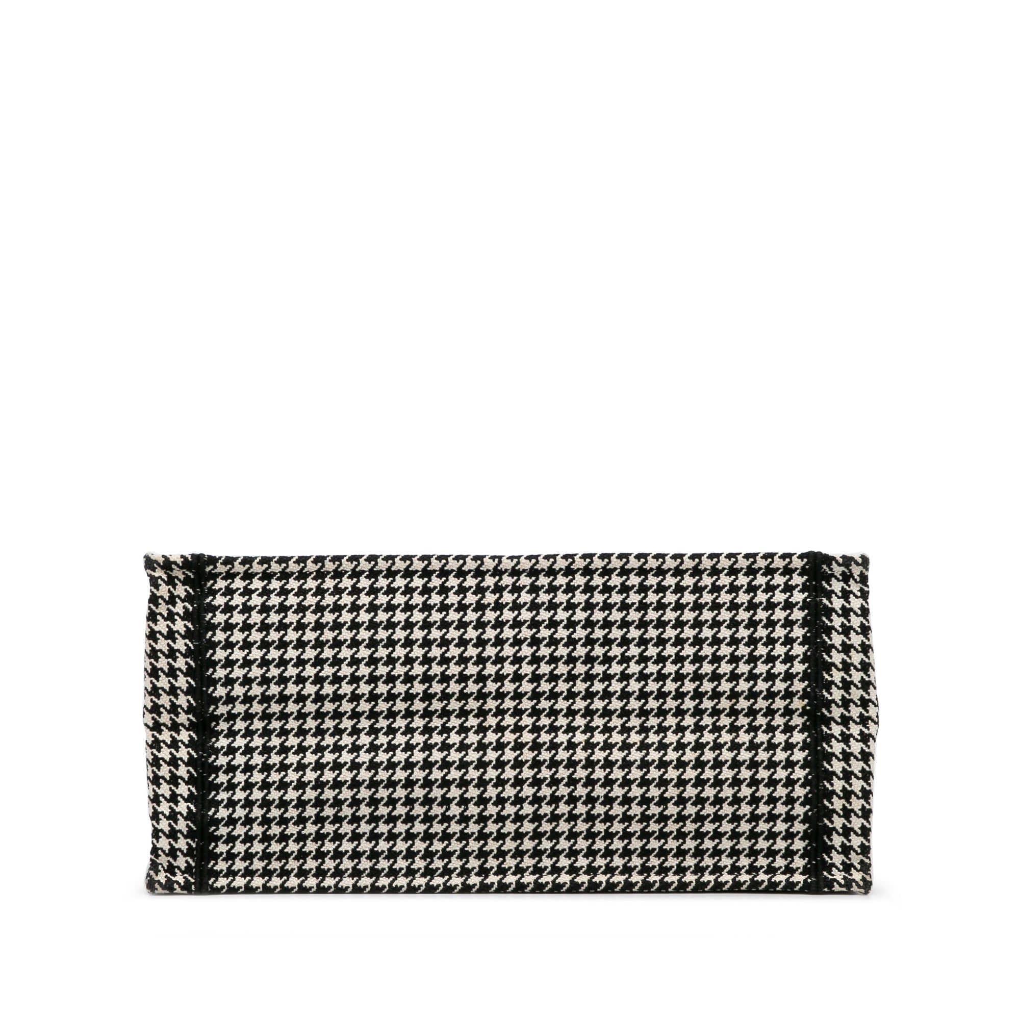 Medium Houndstooth Book Tote