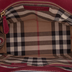 Medium Grained Calfskin Buckle Tote