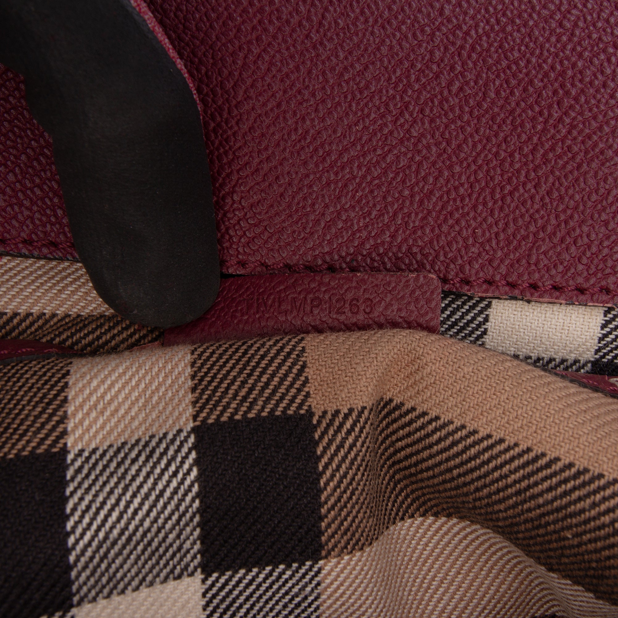 Medium Grained Calfskin Buckle Tote